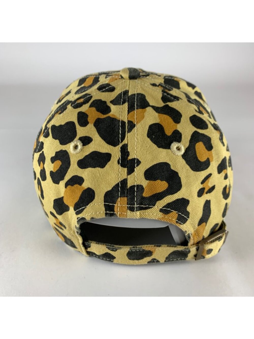 Oakland Athletics MLB Womens Leopard Print 47 Brand Clean Up Strapback Hat - Picture 3 of 6